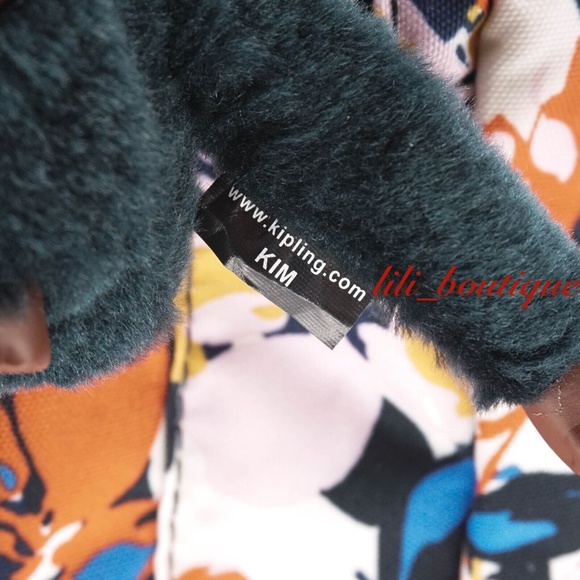 NWT Kipling BP4361 Seoul Go Backpack Laptop Travel Bag Polyester Splashy Posies - Picture 11 of 12